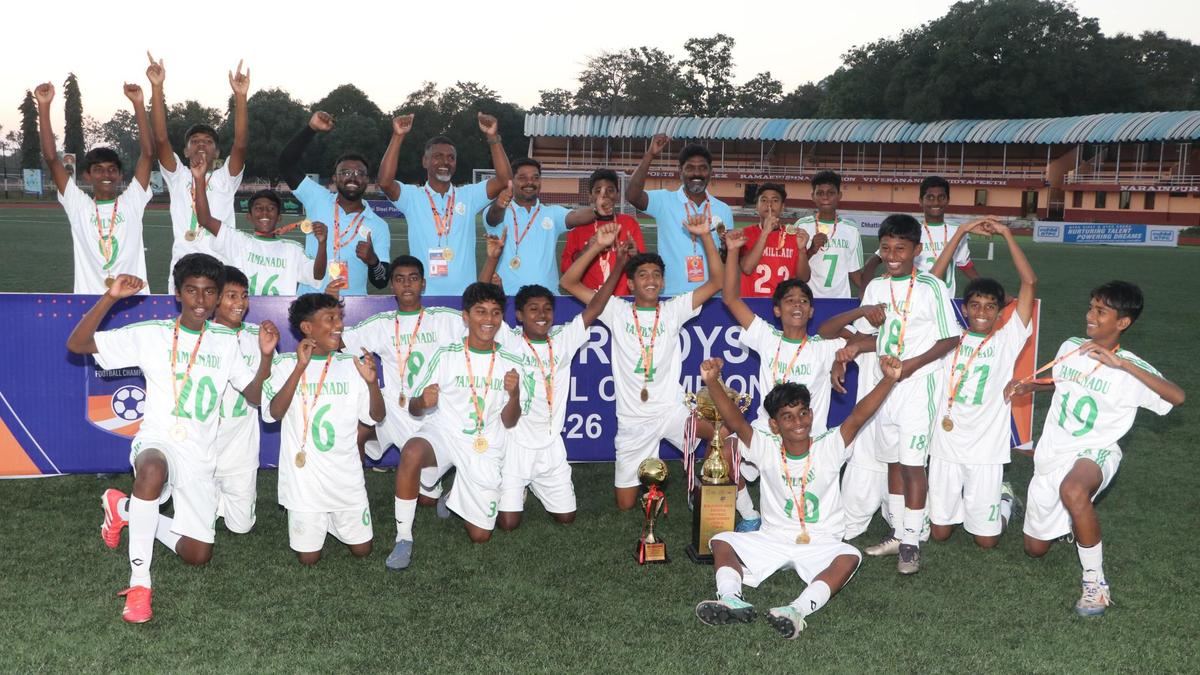 Tamil Nadu clinches National sub-junior boys’ football title